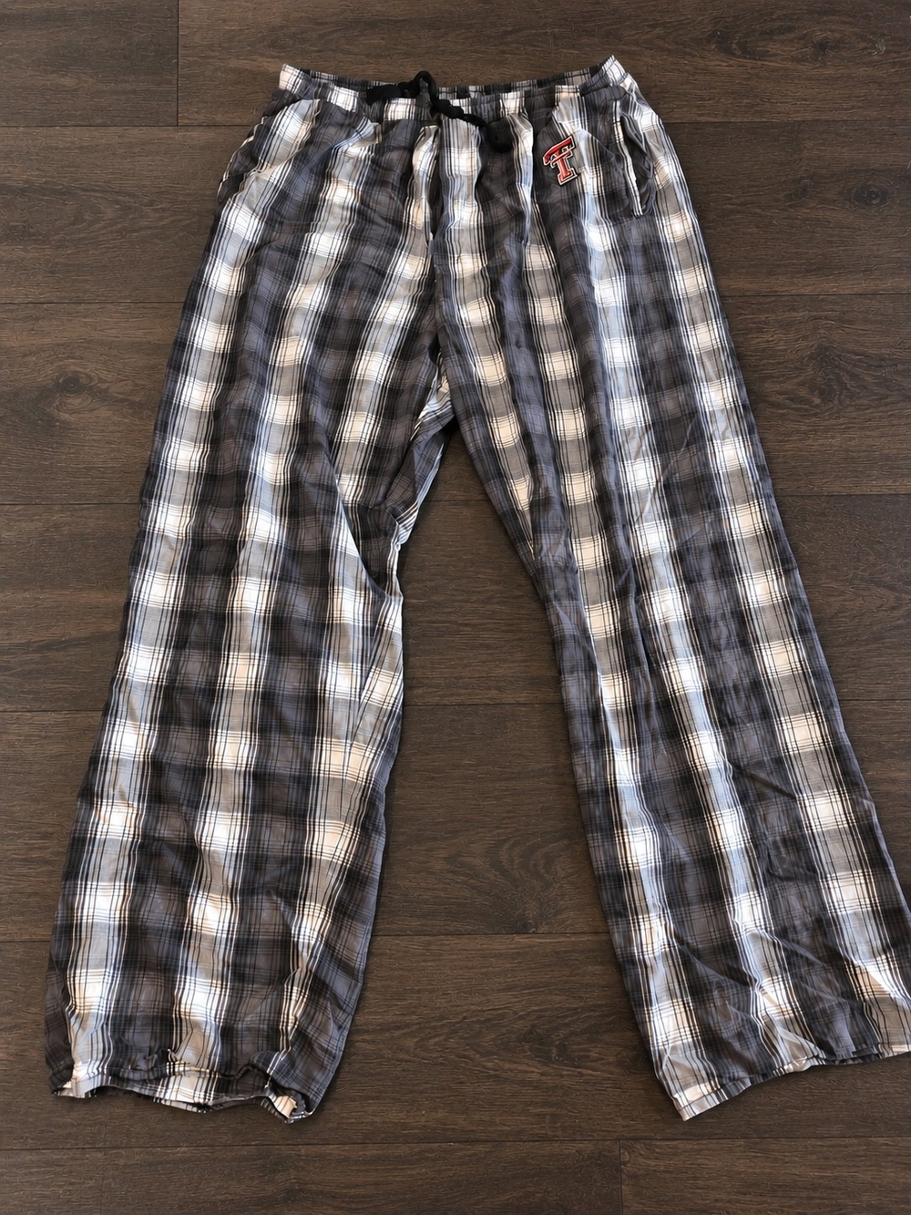 boxercraft Black & White Plaid Texas Tech Lounge Pants - 2XL